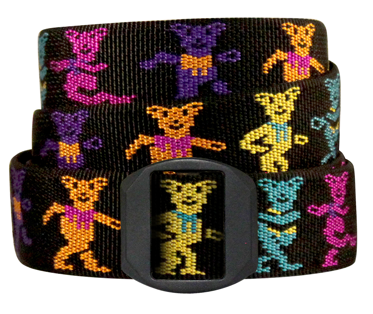 Grateful dead dancing bear belt